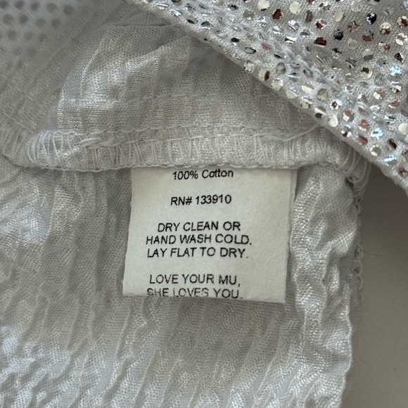 NWT Show Me Your MuMu Silver Micro Tube Top 🔥CLEAR THE CLOSET - Picture 6 of 7